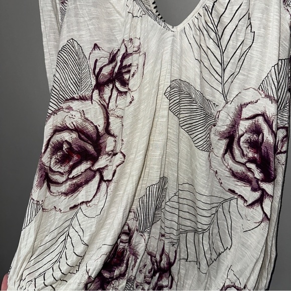 FREE PEOPLE ADELIA COLD SHOULDER TOP - Picture 4 of 10